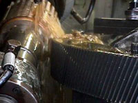 Helical Gears' Teeth Cutting on Gear Hobbing Machine